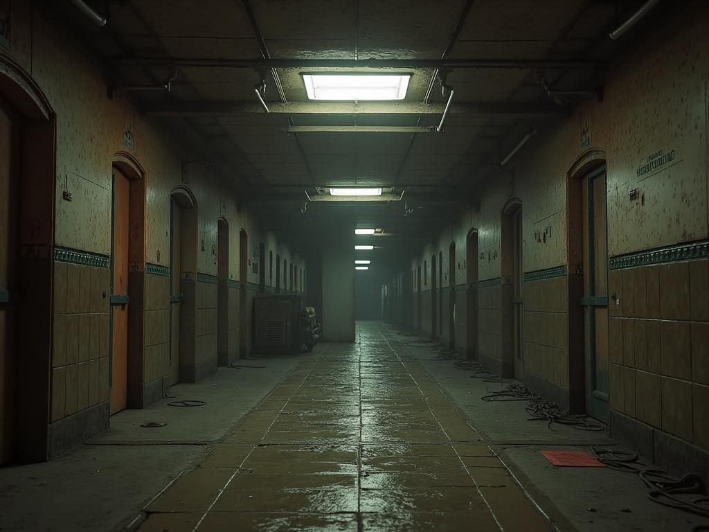 Happy New Year in Blue: A Digital Art Masterpiece