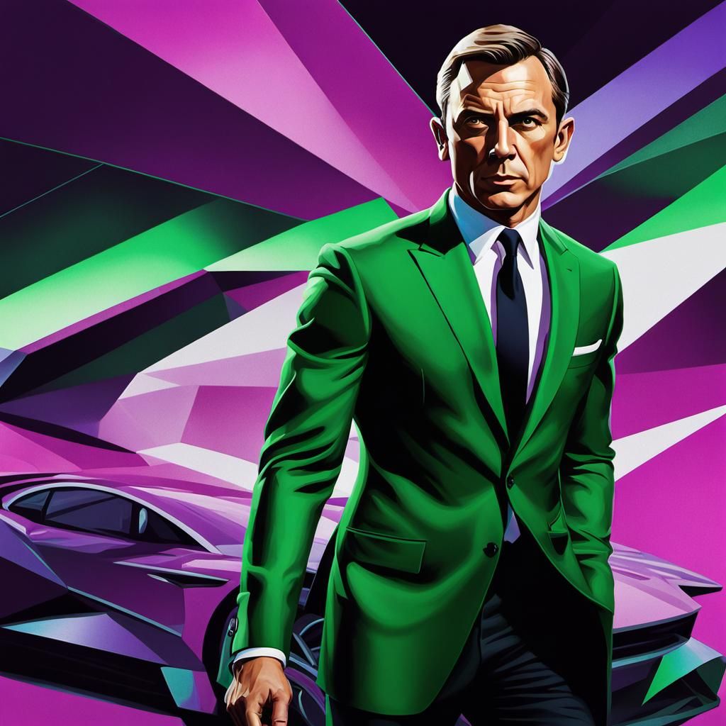 Agent James Bond. - AI Generated Artwork - NightCafe Creator