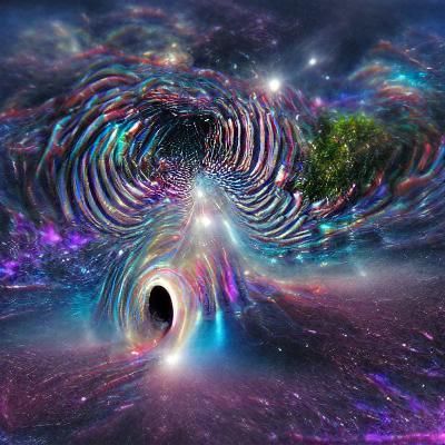 A wormhole to another dimension