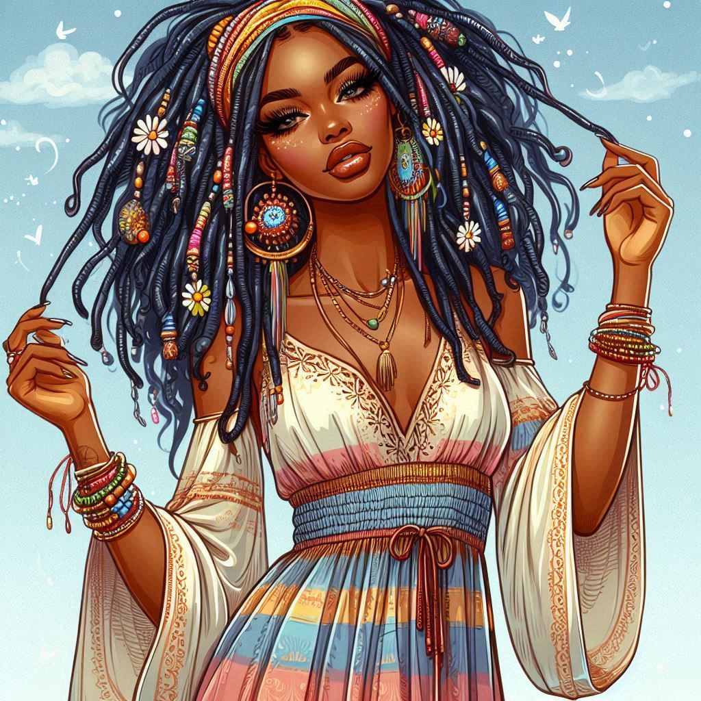 Hippie girl