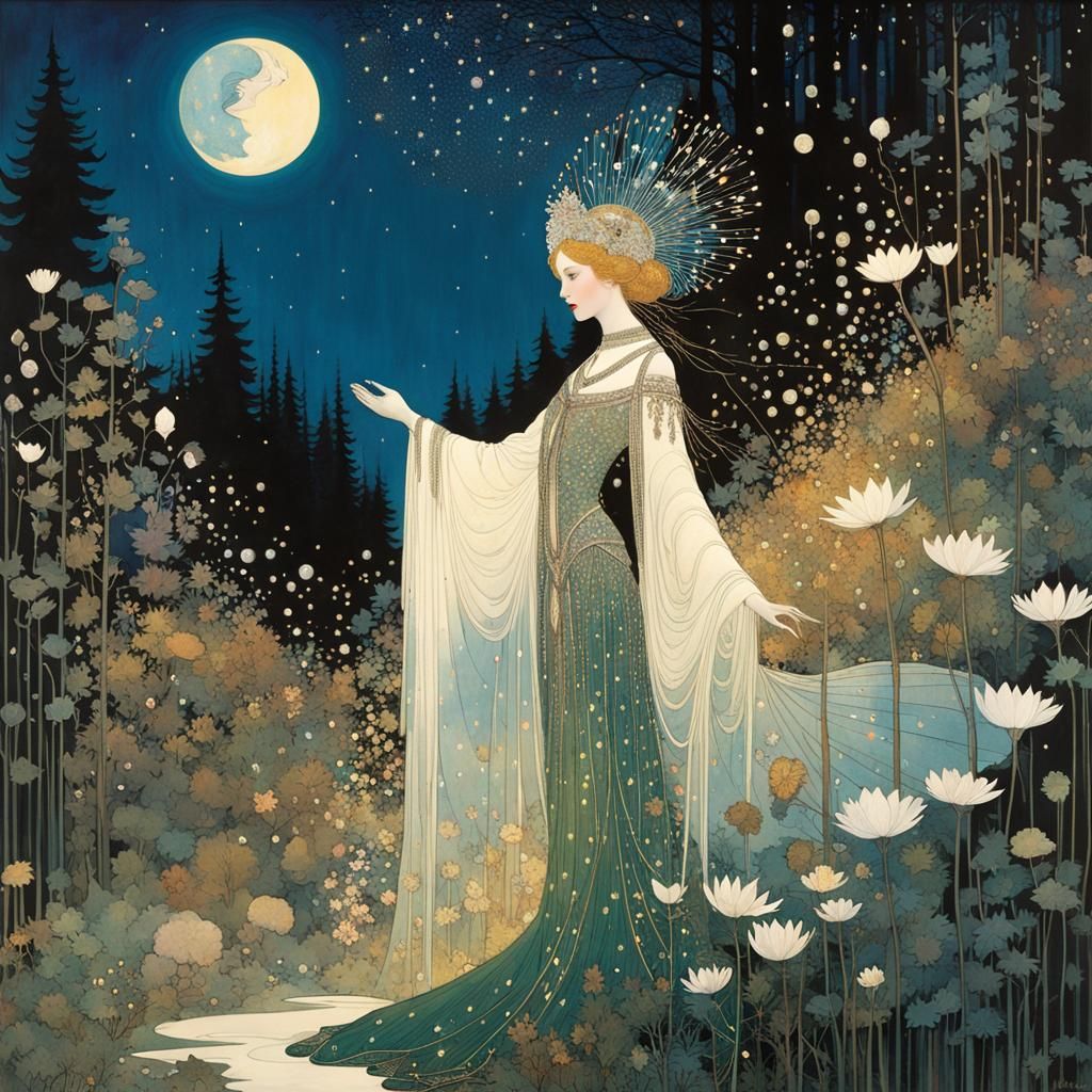 mistress of the forest  by @MoonWolf