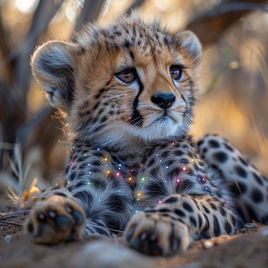 baby cheetah