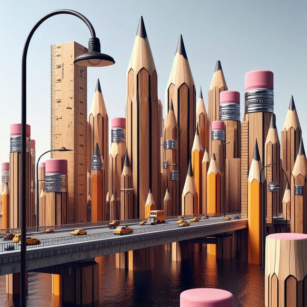 Pencilvania  by @Artless