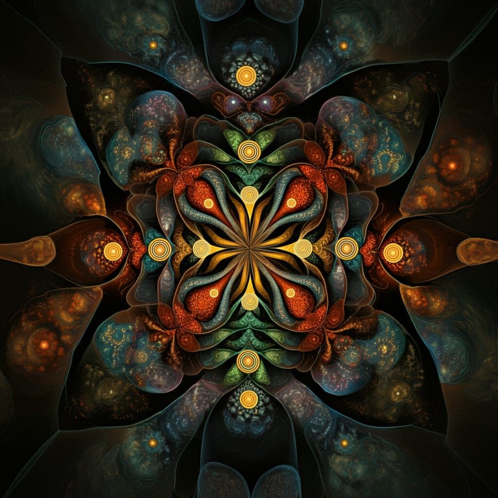 Cosmic Rock Painting