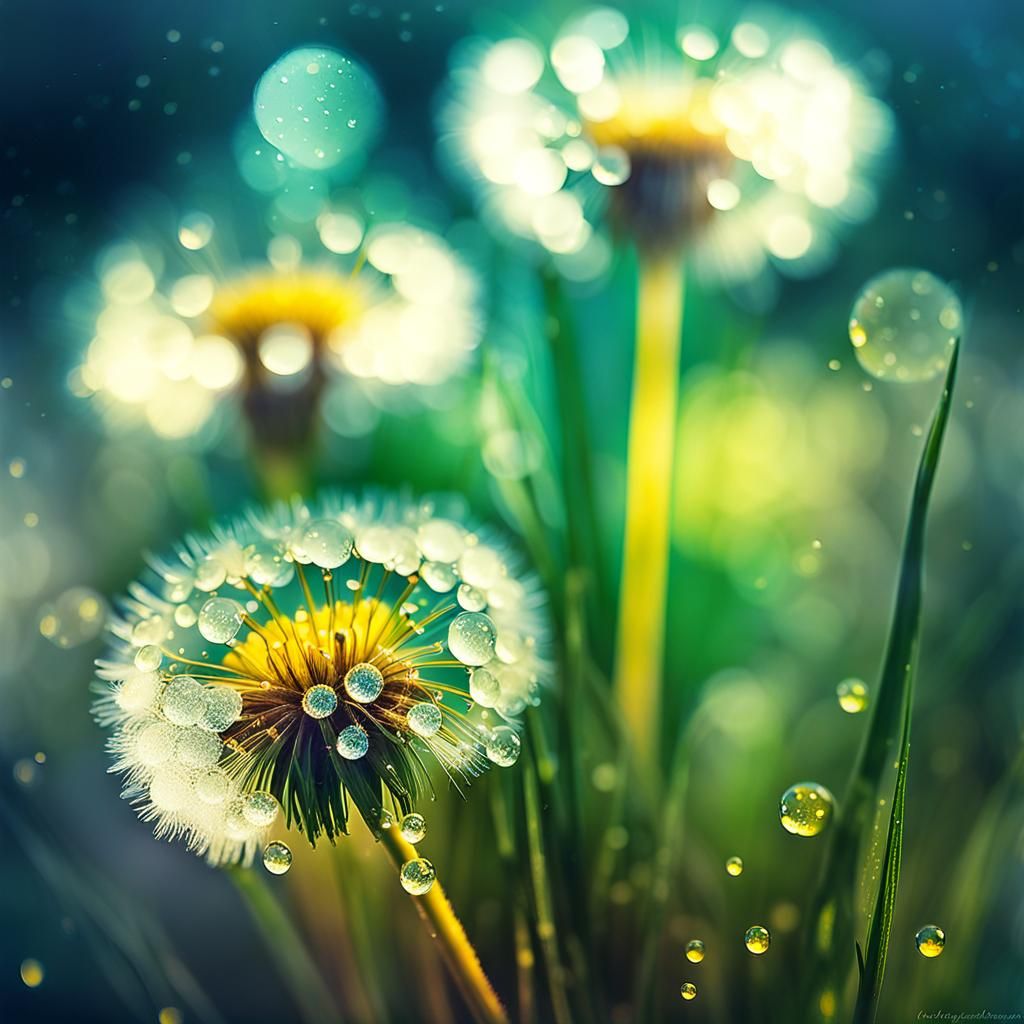 Dandelions  by @Deezigns