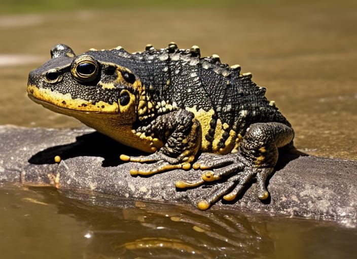 Prehistoric Frog false