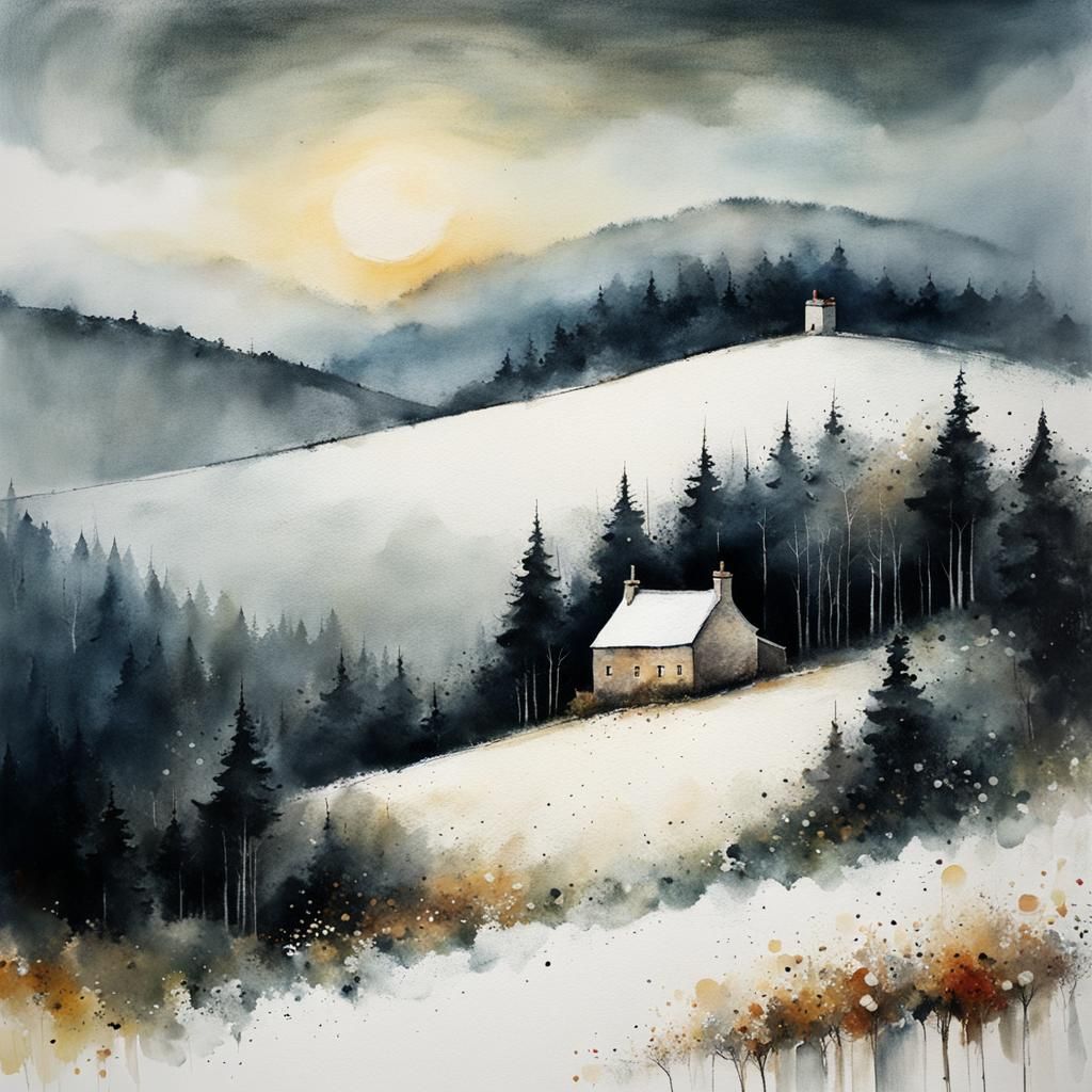 Lonely cosy house  by @Ivan Toncev