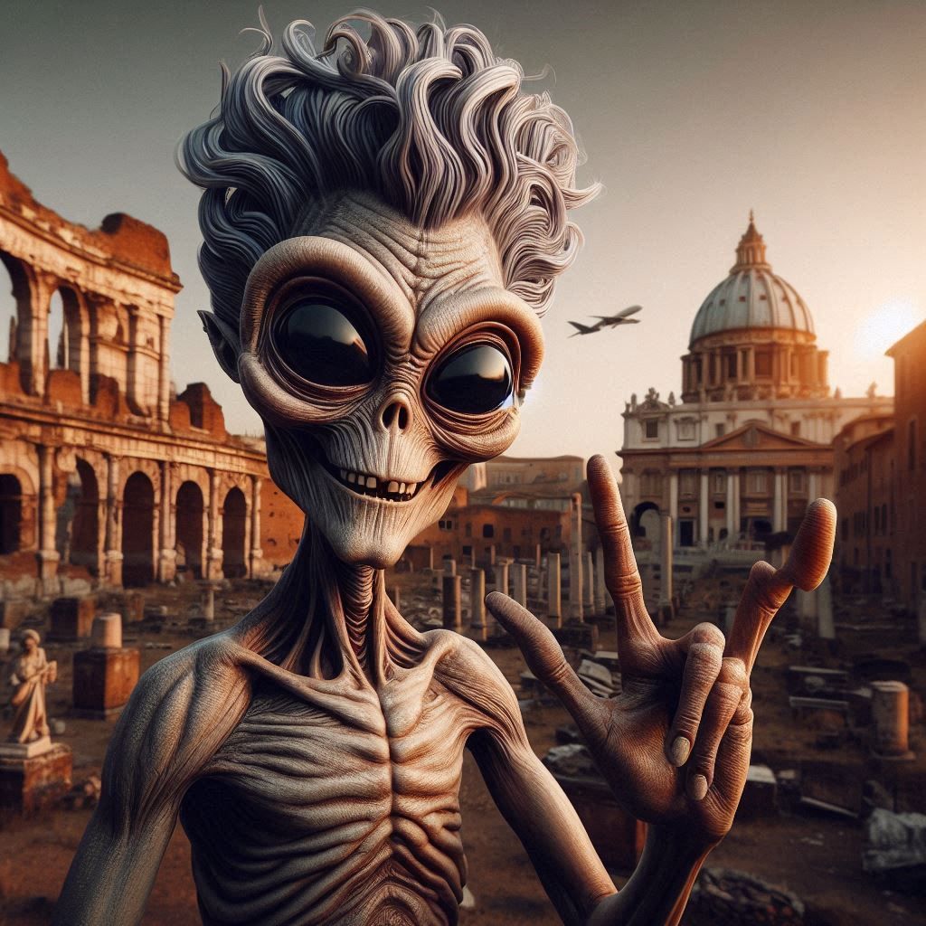 Classified Alien portrait ☣️ Justin-TIN