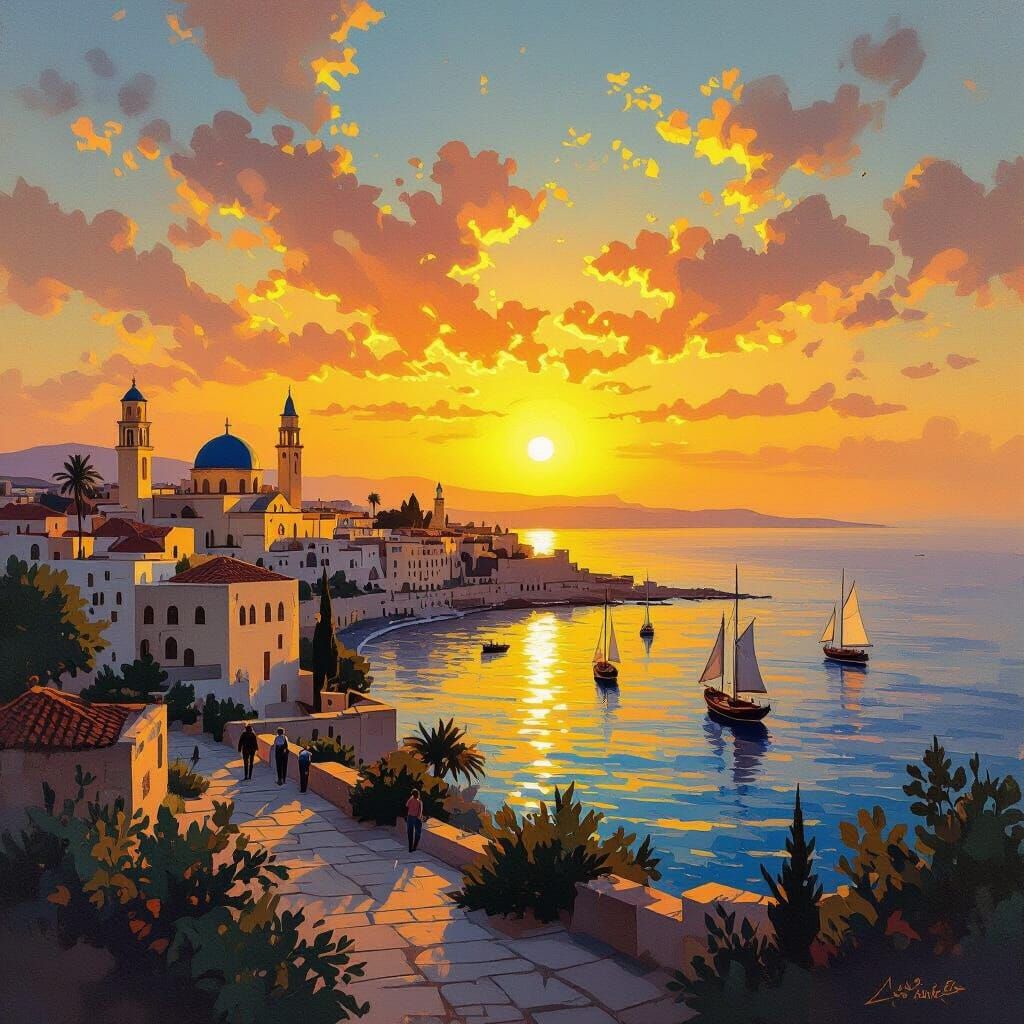 Vibrant Israel Shines with Mediterranean Light