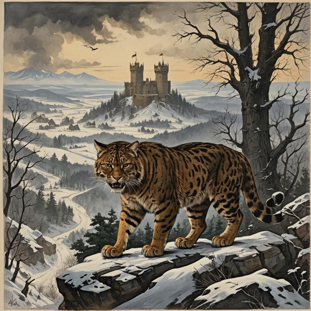 All along the watchtower princes kept the view, outside in t...