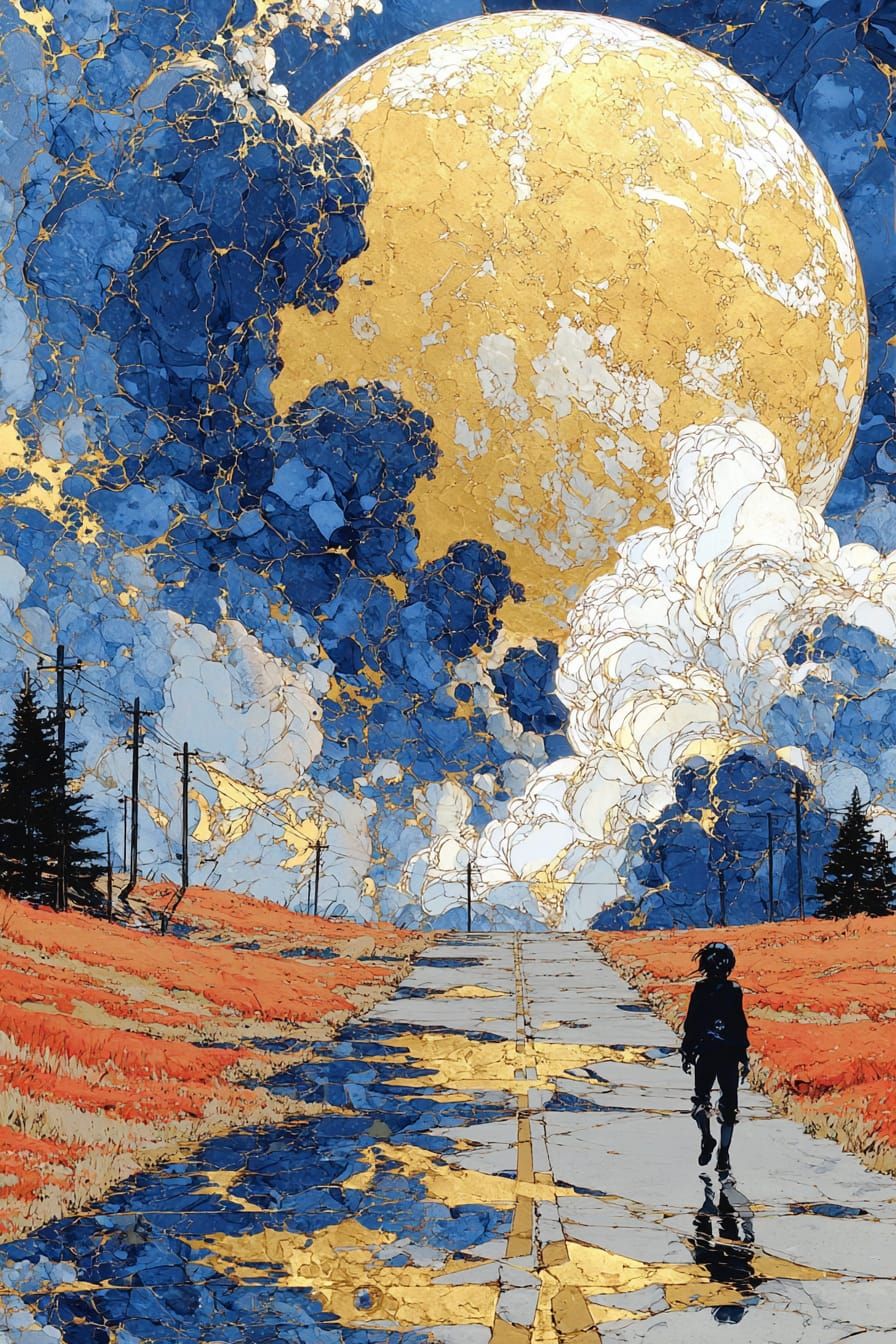 Il part cueillir la lune