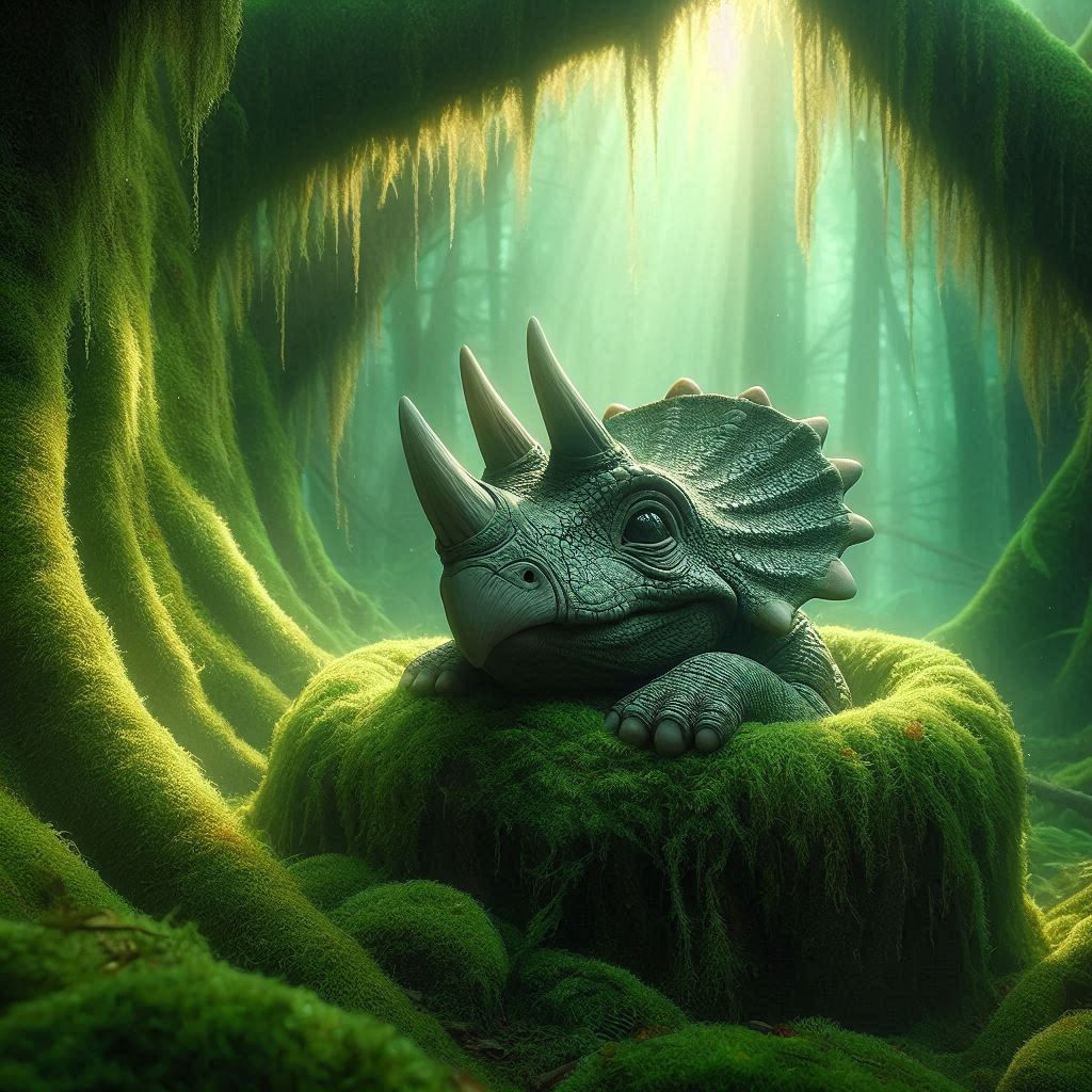 Baby-Triceratops  by @Bubble