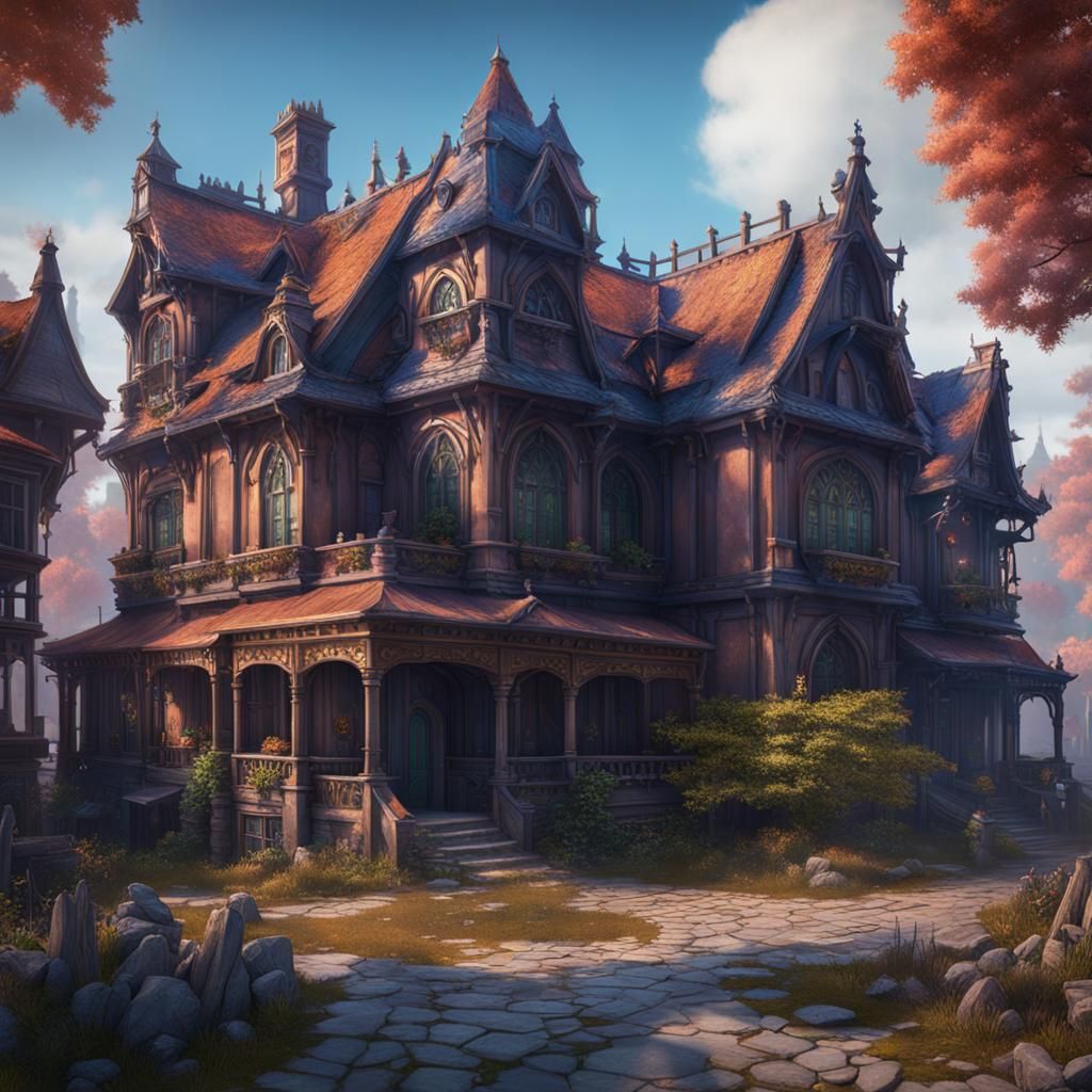 Boha style house