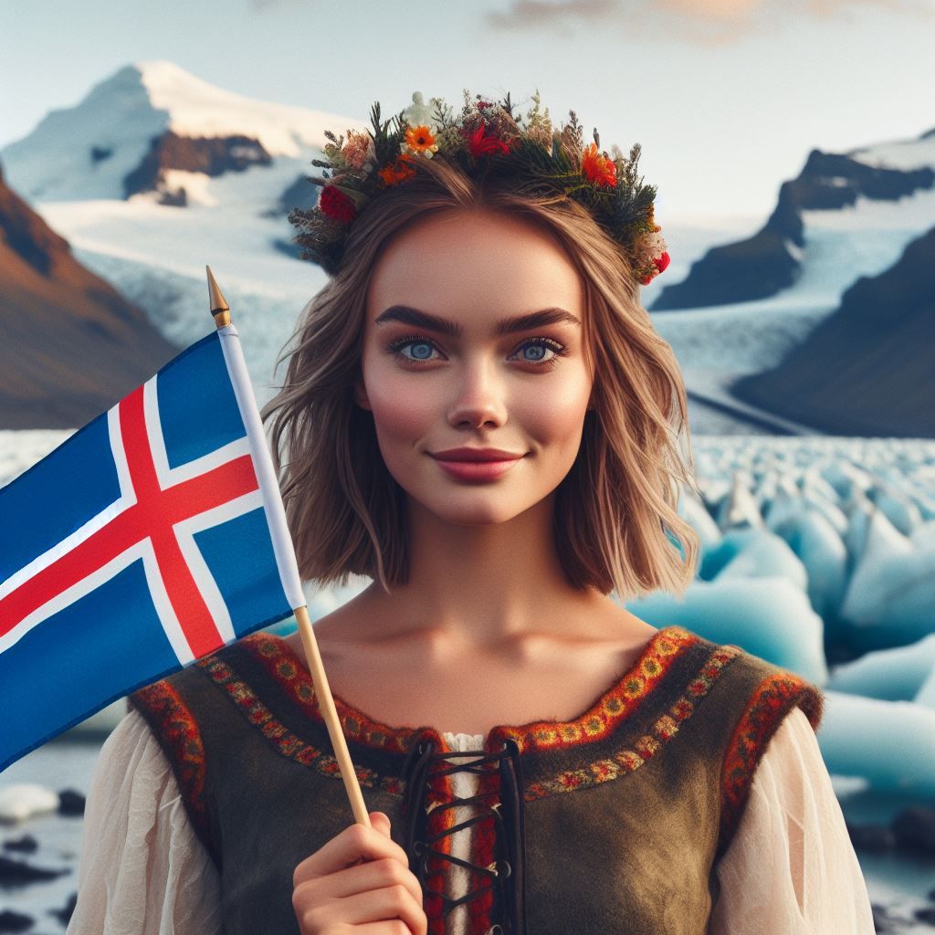 An Icelandic girl