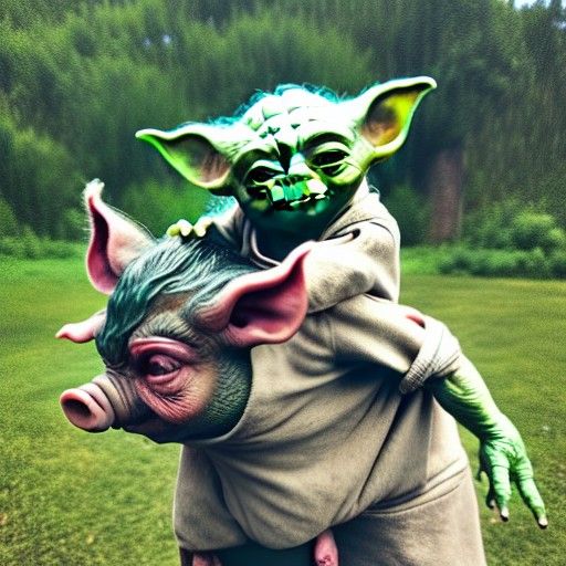 Yoda Piggyback Ride V5
