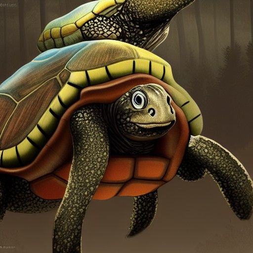 The Cosmic Turtle Wanders