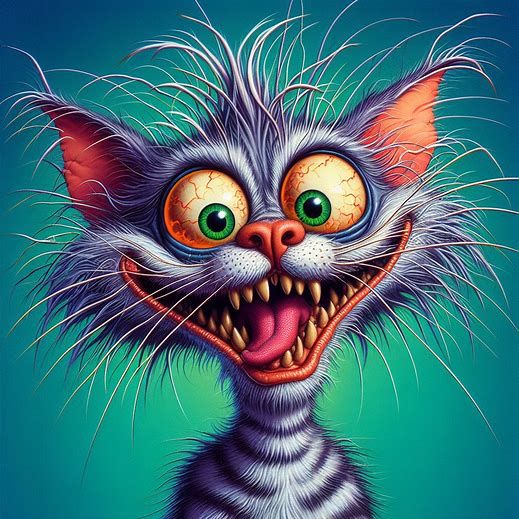 Crazy Insane Cat