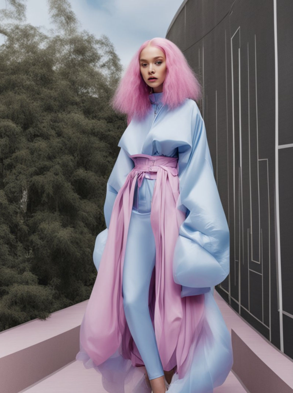 Catwalk-cotton candy