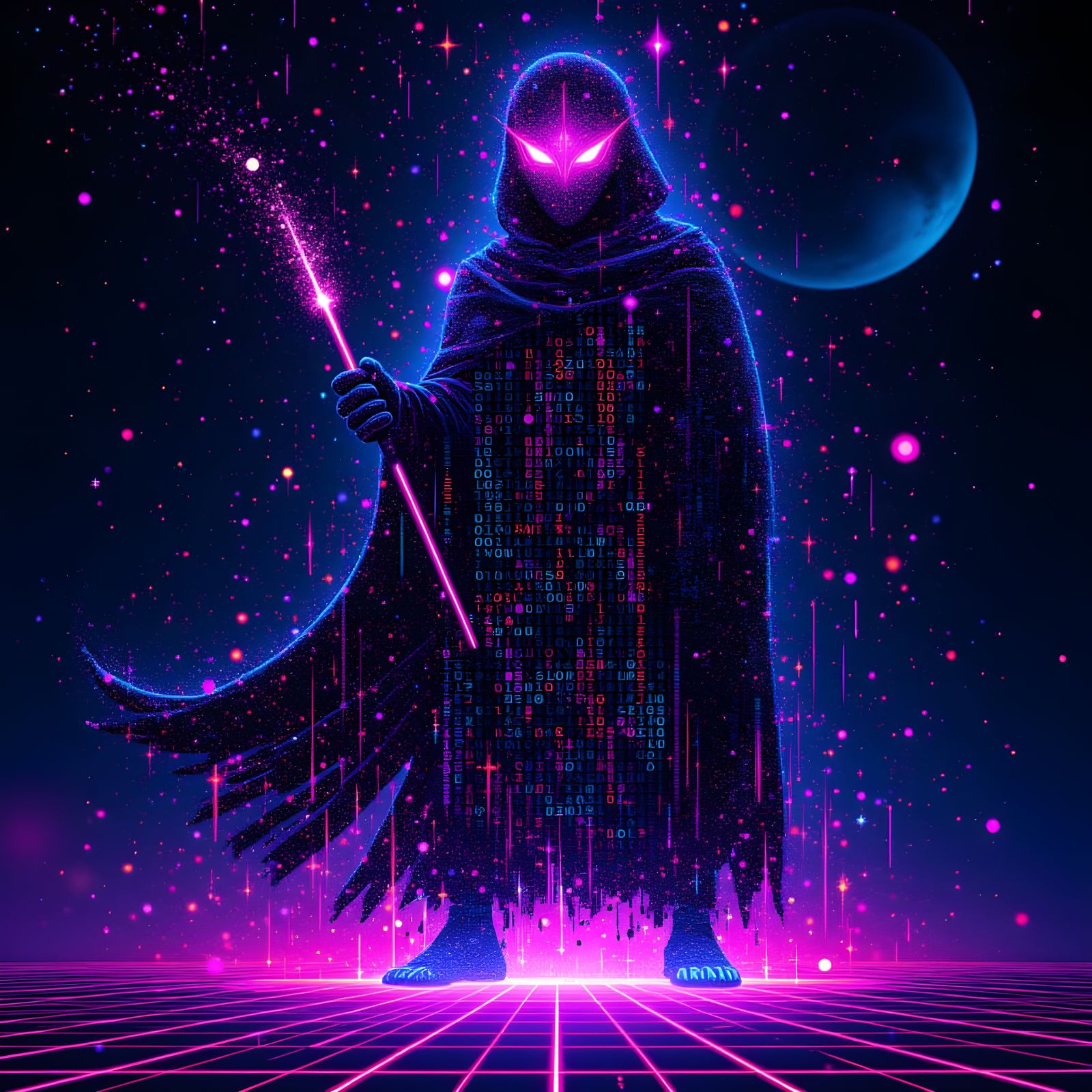 The Code Mage? OR Prompt Sorcerer? OR Enigmatic Hacker?  by @bronfoth