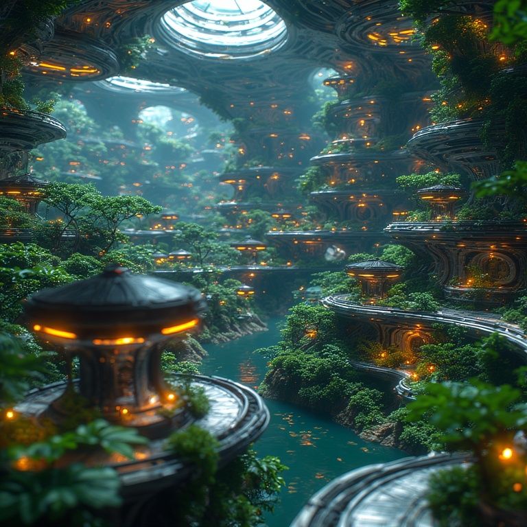 Mysterious structures in Malaysia