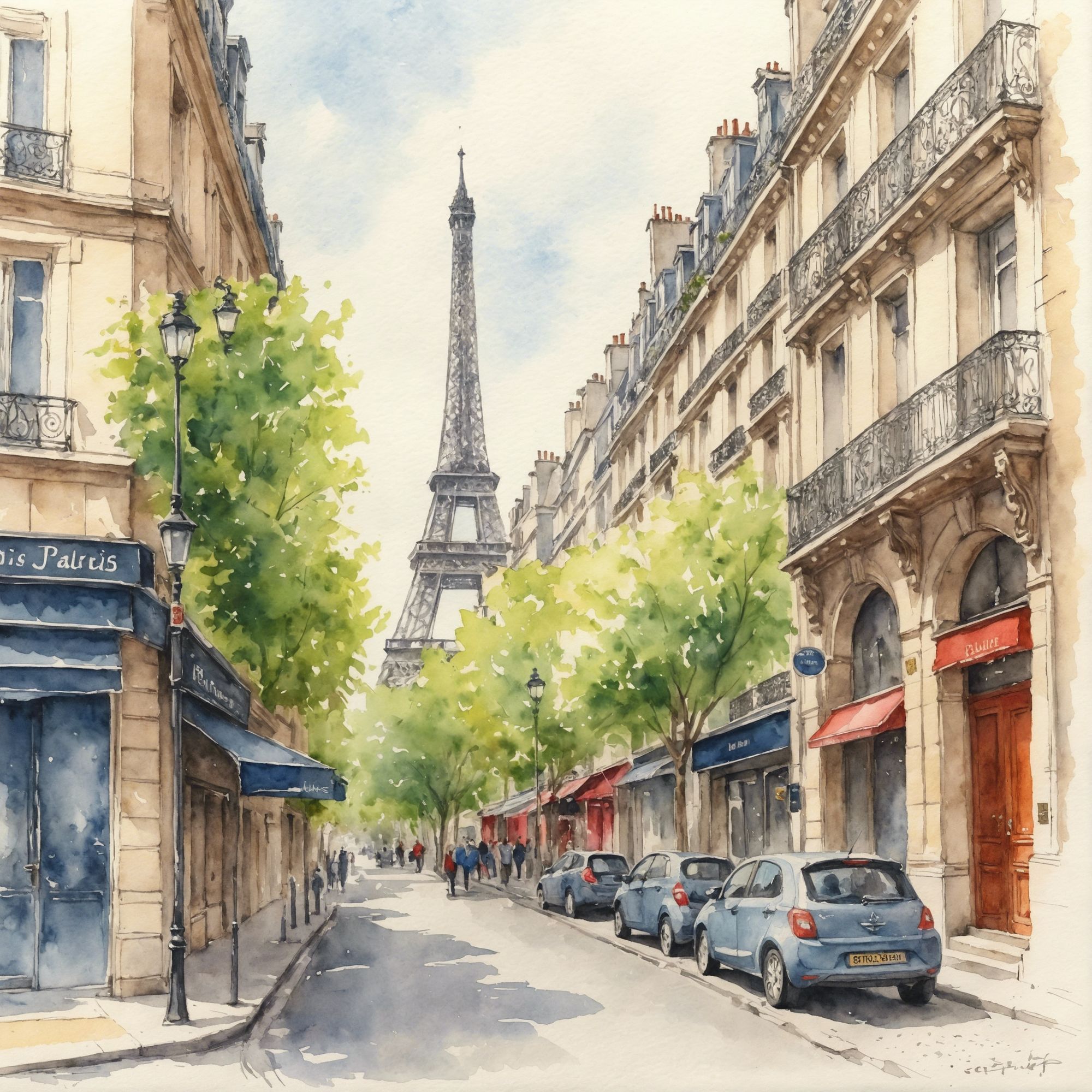 paris street view