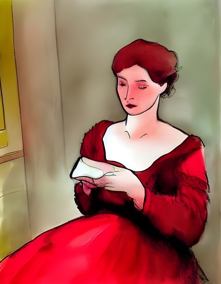 The letter - AI Generated Artwork - NightCafe Creator