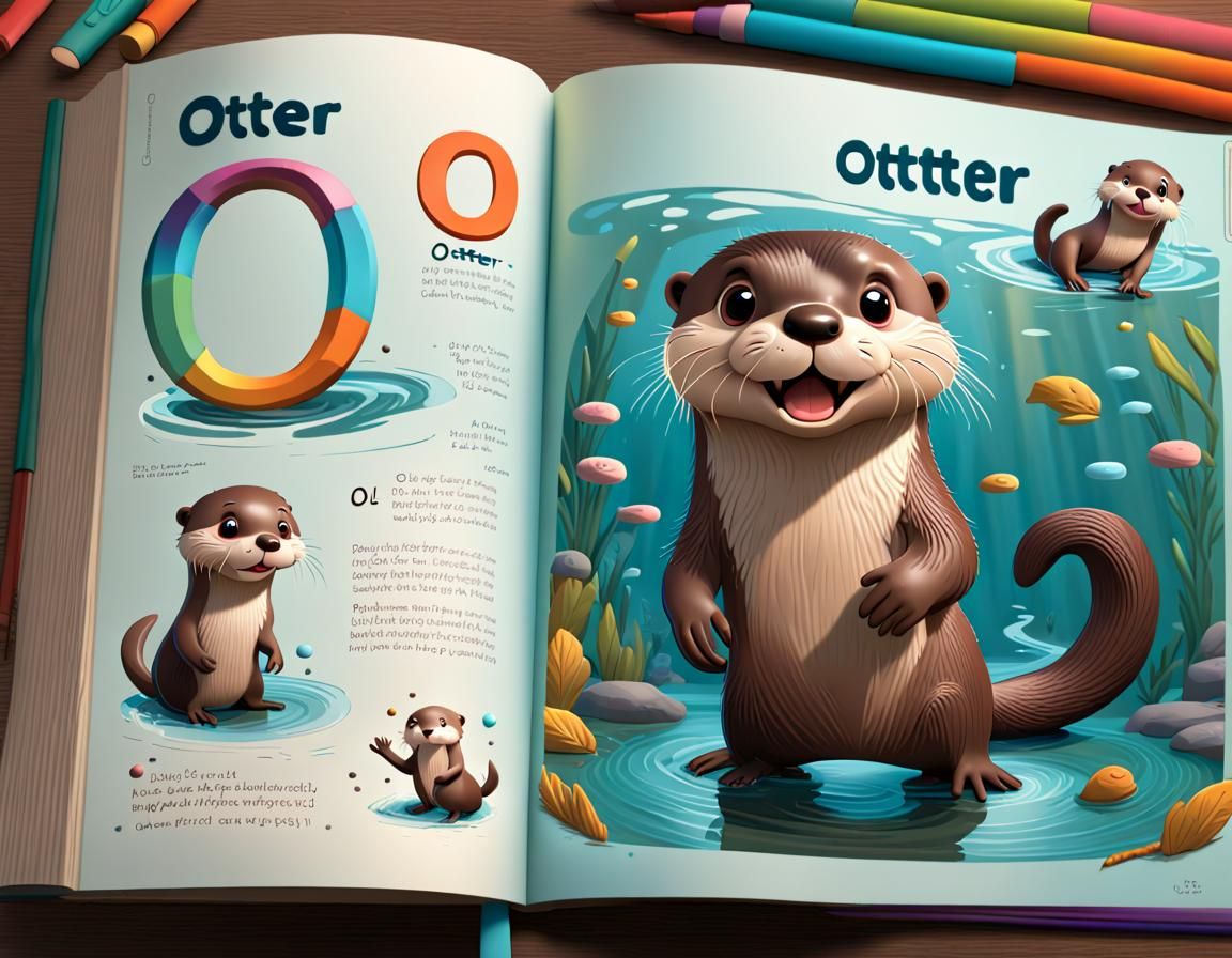 O is for Otter (04)