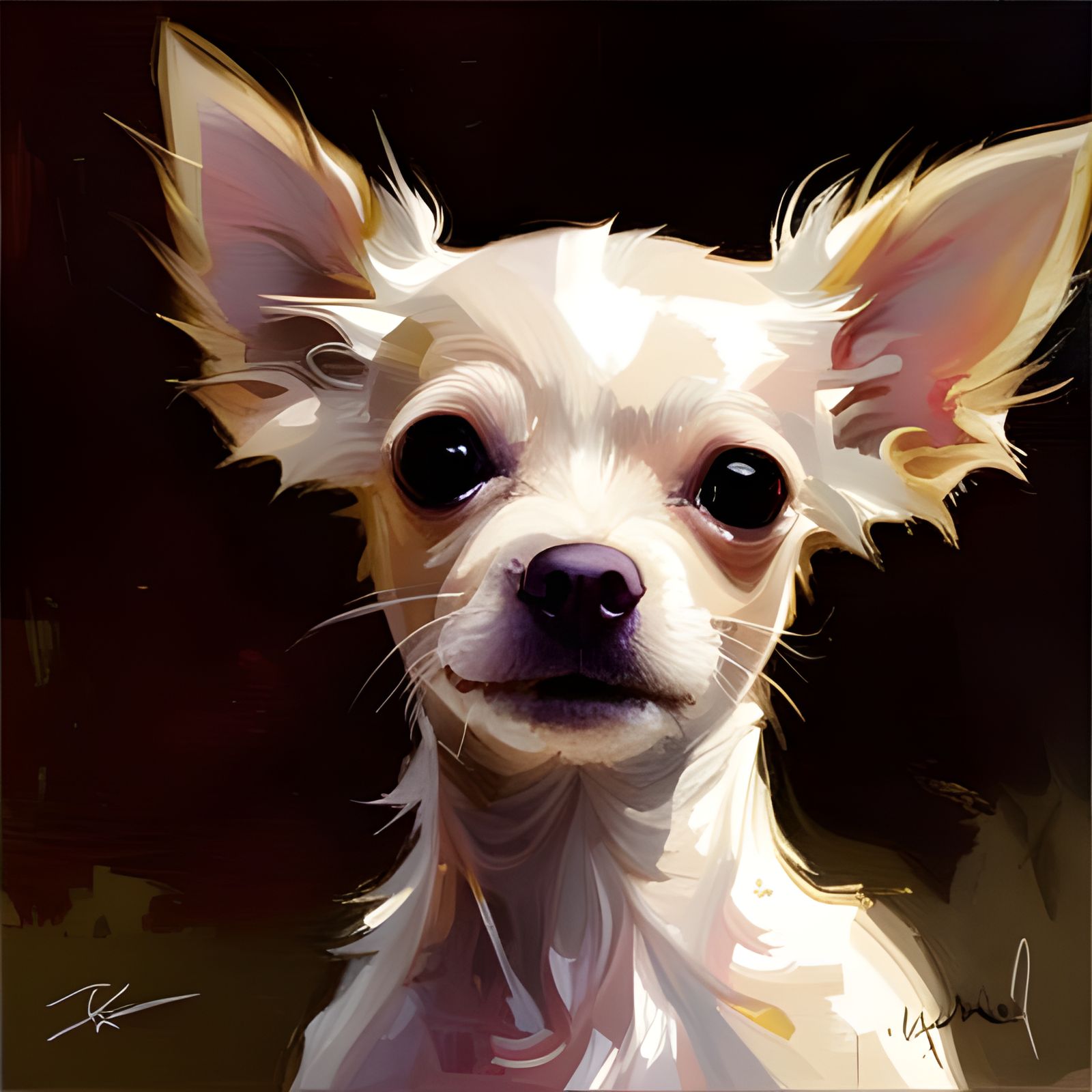 cute chihuahua - AI Generated Artwork - NightCafe Creator