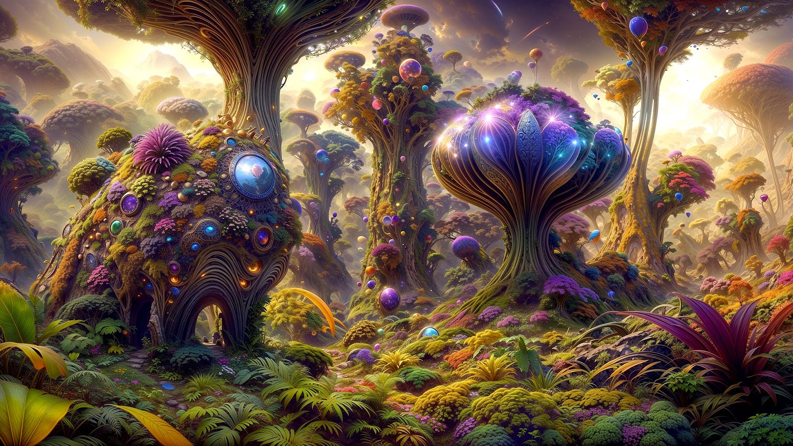 A fancy forest on another planet - Oldies Goldies #23