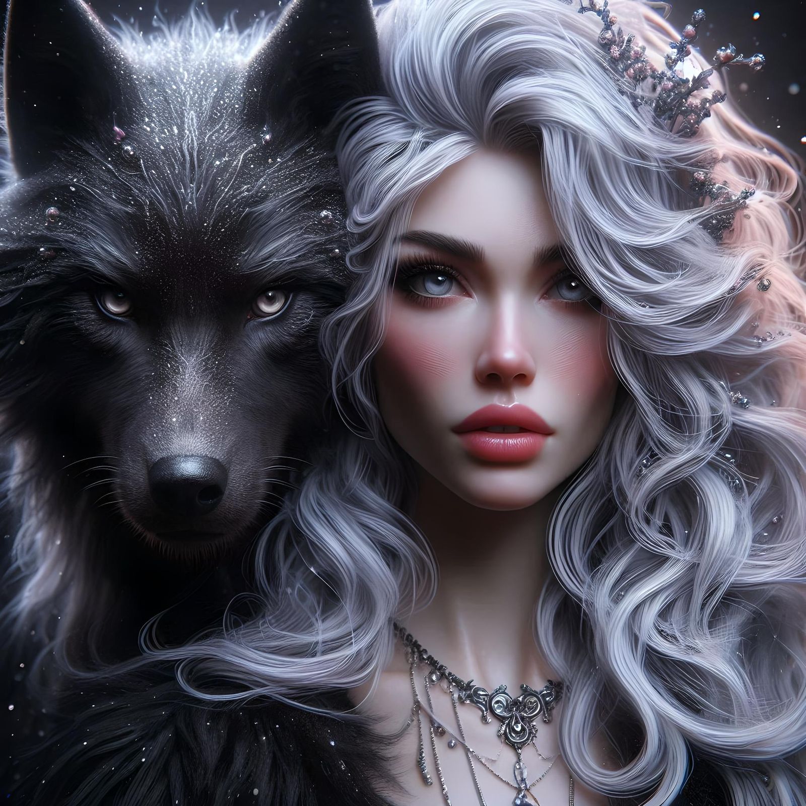 For the amazing couple - Ina and Wolf Gray