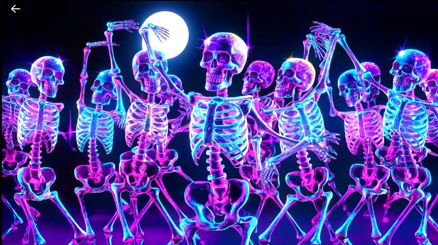 Bones Dancing to Thriller