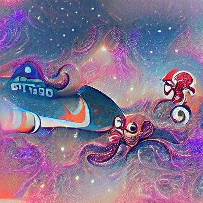 🐙🚀 - AI Generated Artwork - NightCafe Creator