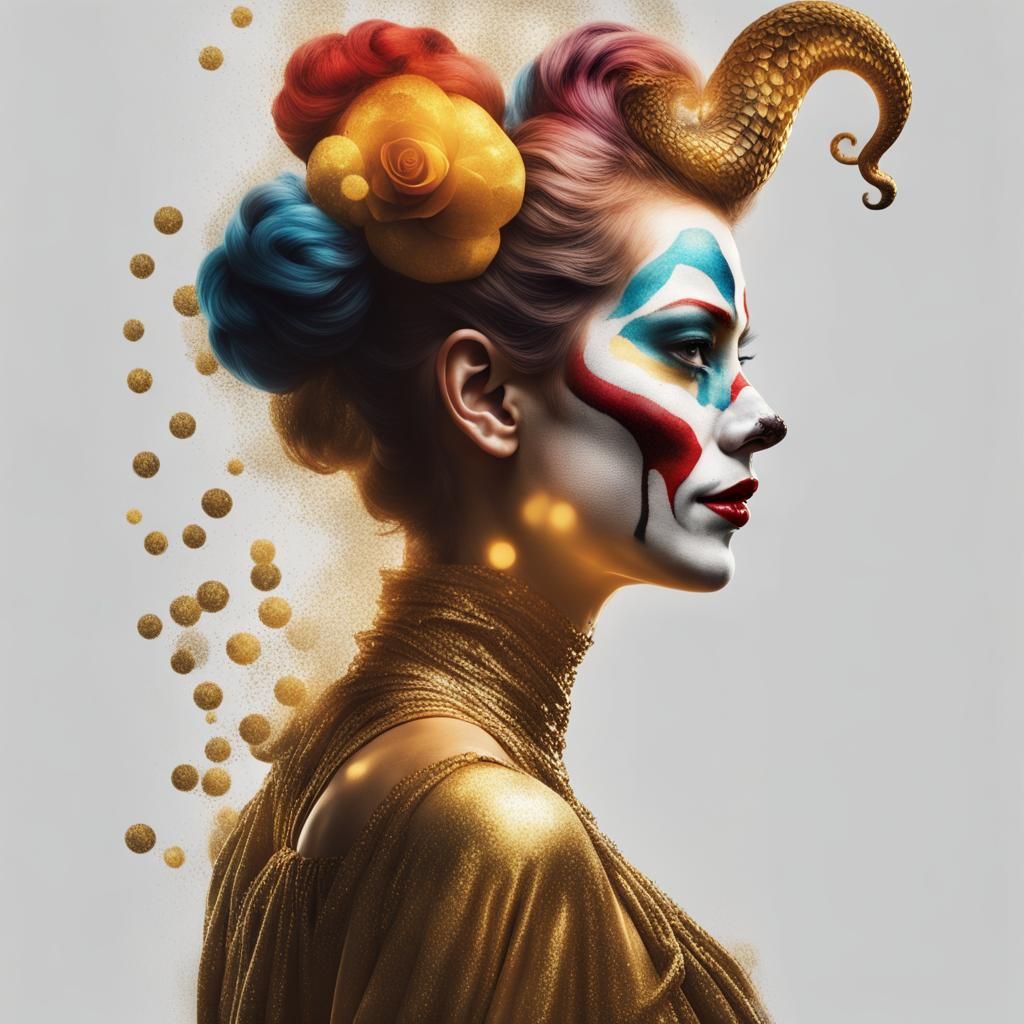 Woman Clown