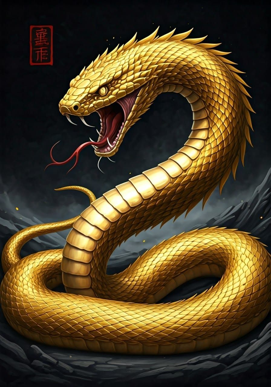 Year of the Snake  by @Karen Ridley