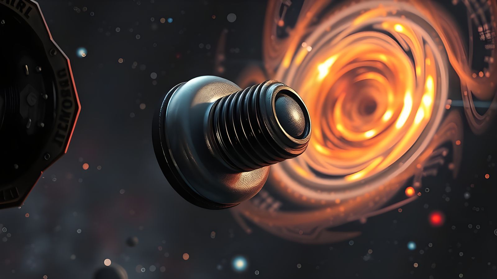 Seamless Steel Sculpture Dominates Cosmic Expanse