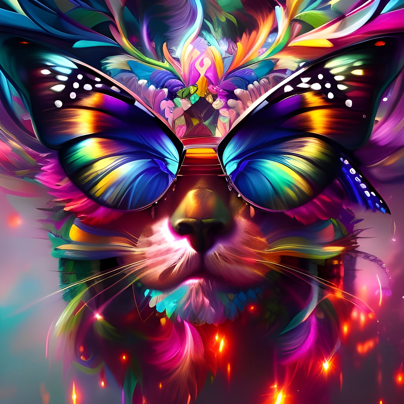 Butterfly Sunglasses  by @MikThor