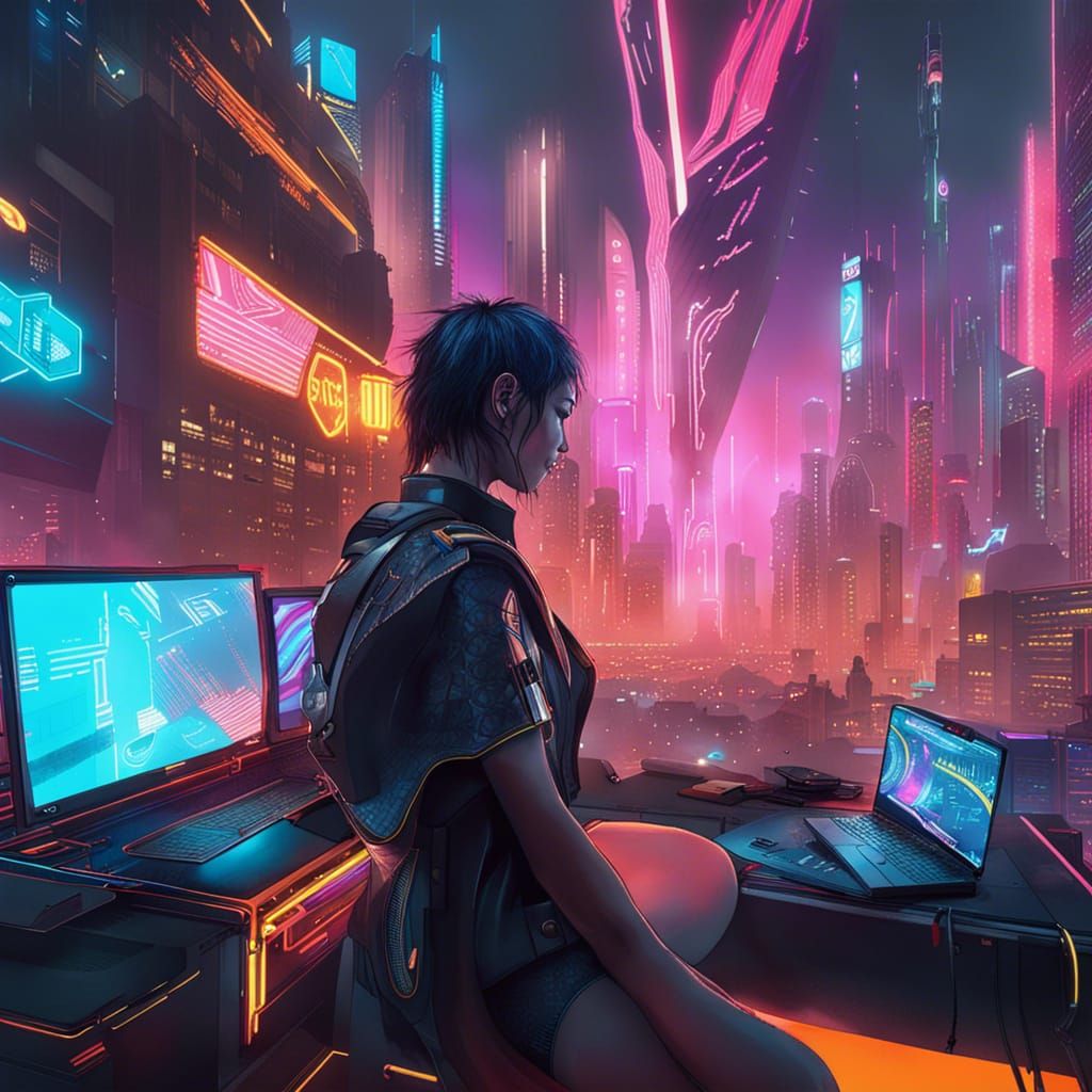 future city - AI Generated Artwork - NightCafe Creator