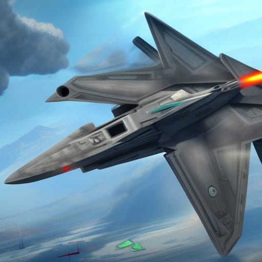 Advanced aircraft - AI Generated Artwork - NightCafe Creator