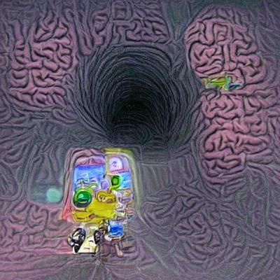 My mind amidst a blank void after I died
