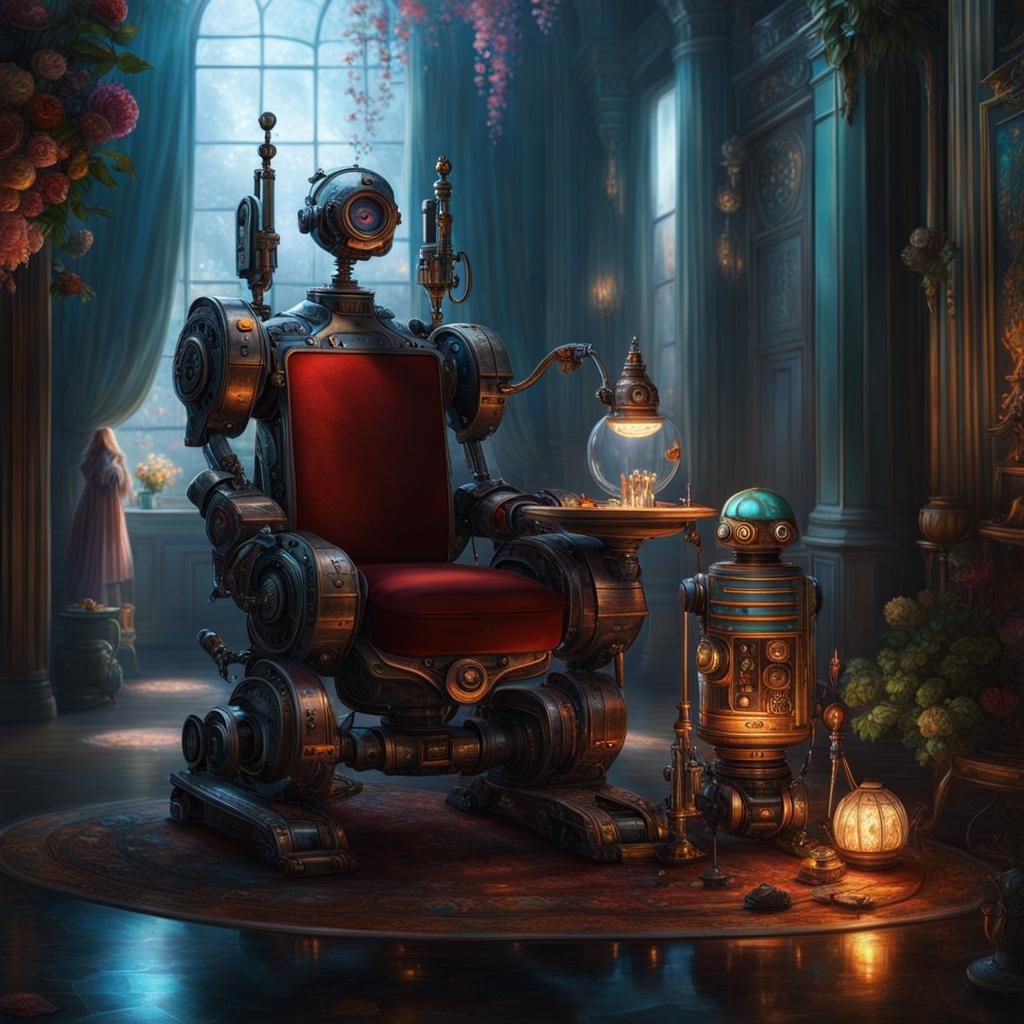 Robot Butler Chair