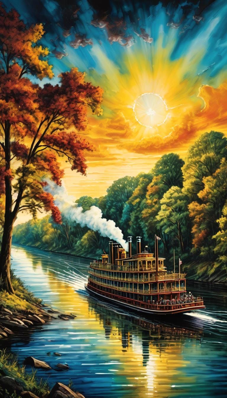 Rollin’, rollin’, rollin’ on a river