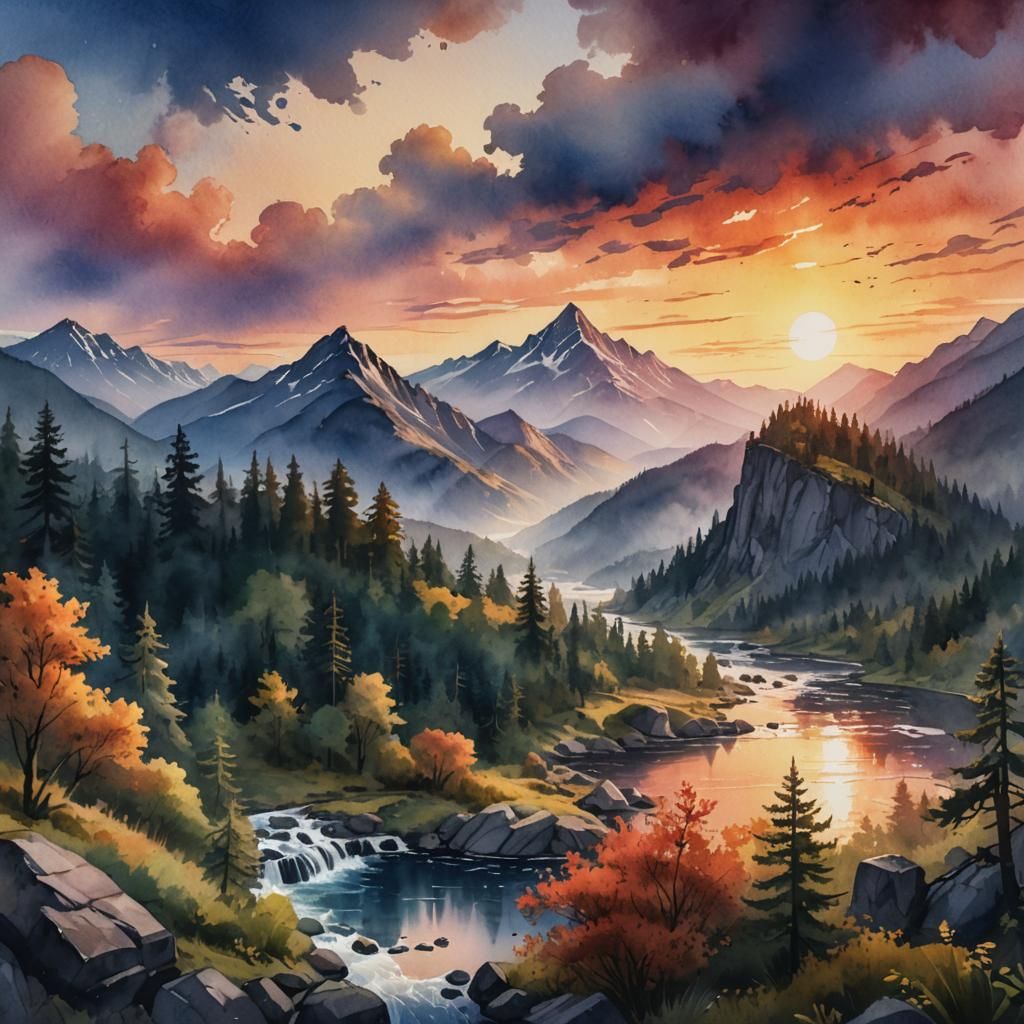 Sunset  by @Canonlian