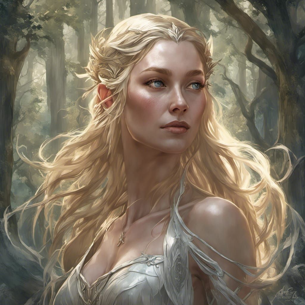 Lady of the Woods - AI Generated Artwork - NightCafe Creator