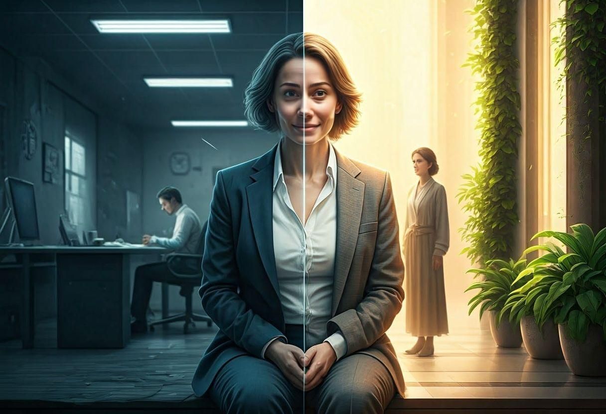 Split AI Generated Artwork NightCafe Creator