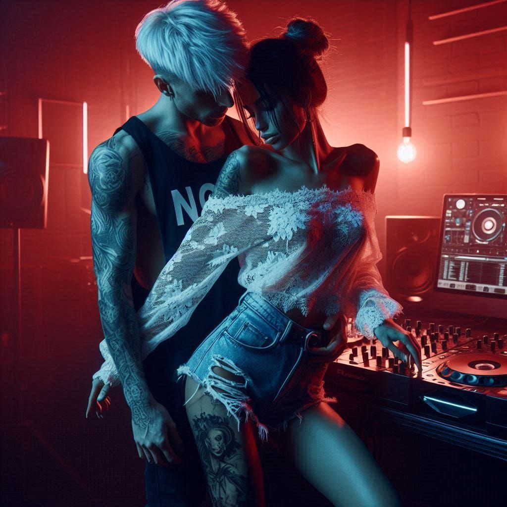 Dancing in NightCafe Studio