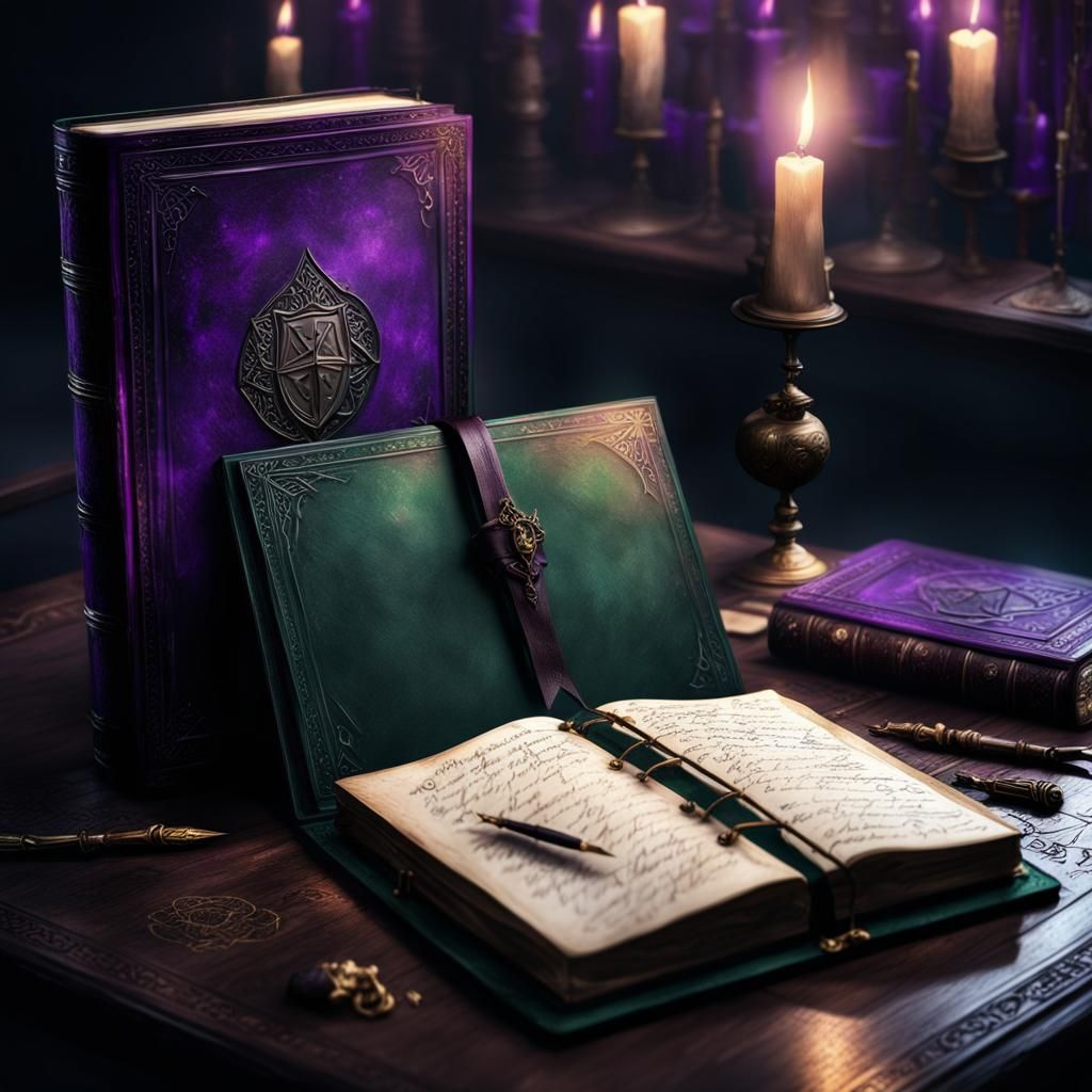 Tom Riddle’s Diary - AI Generated Artwork - NightCafe Creator