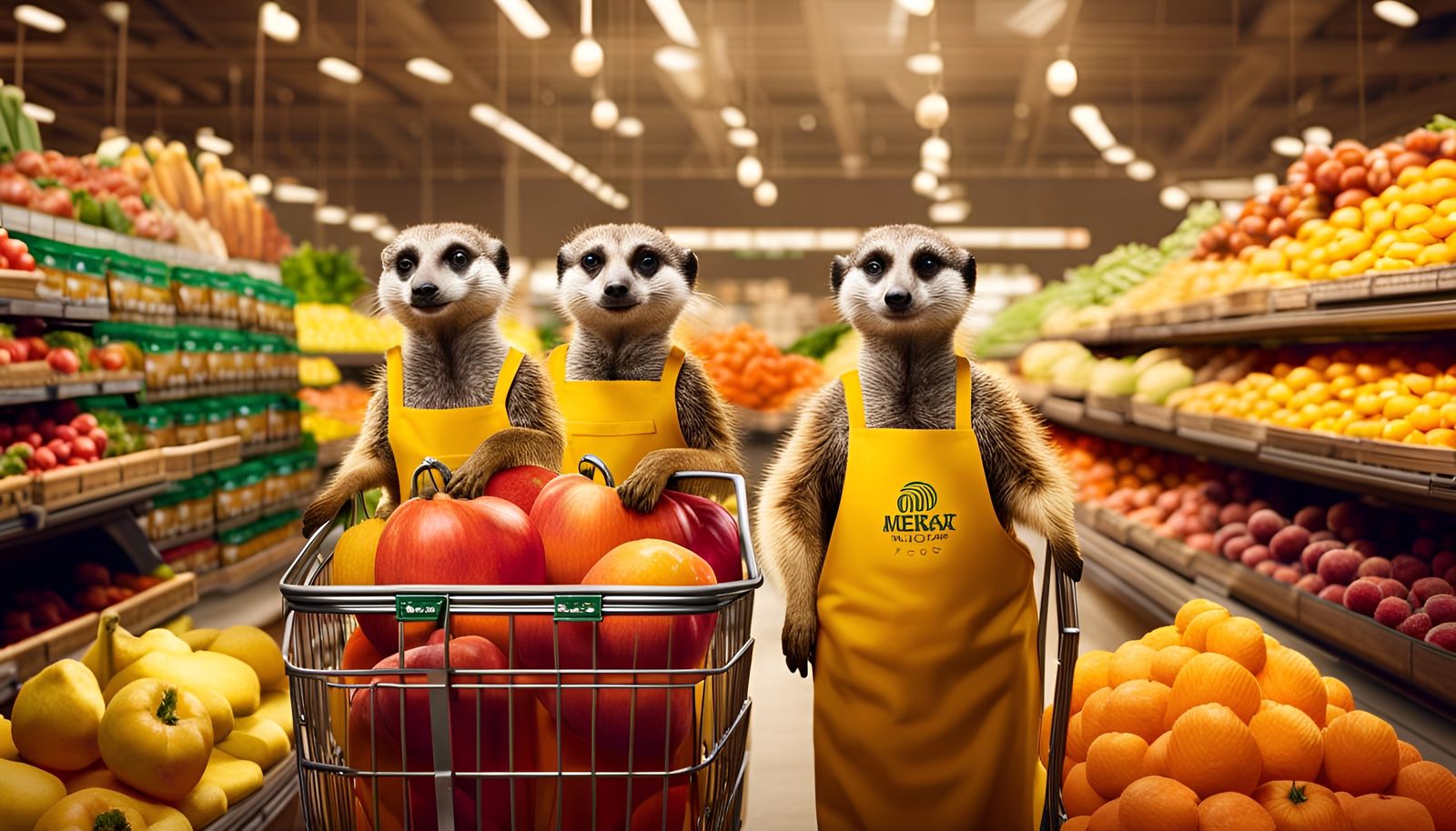 Meerkat Brothers Supermarket - Fresh produce since 1938!  by @Maestro