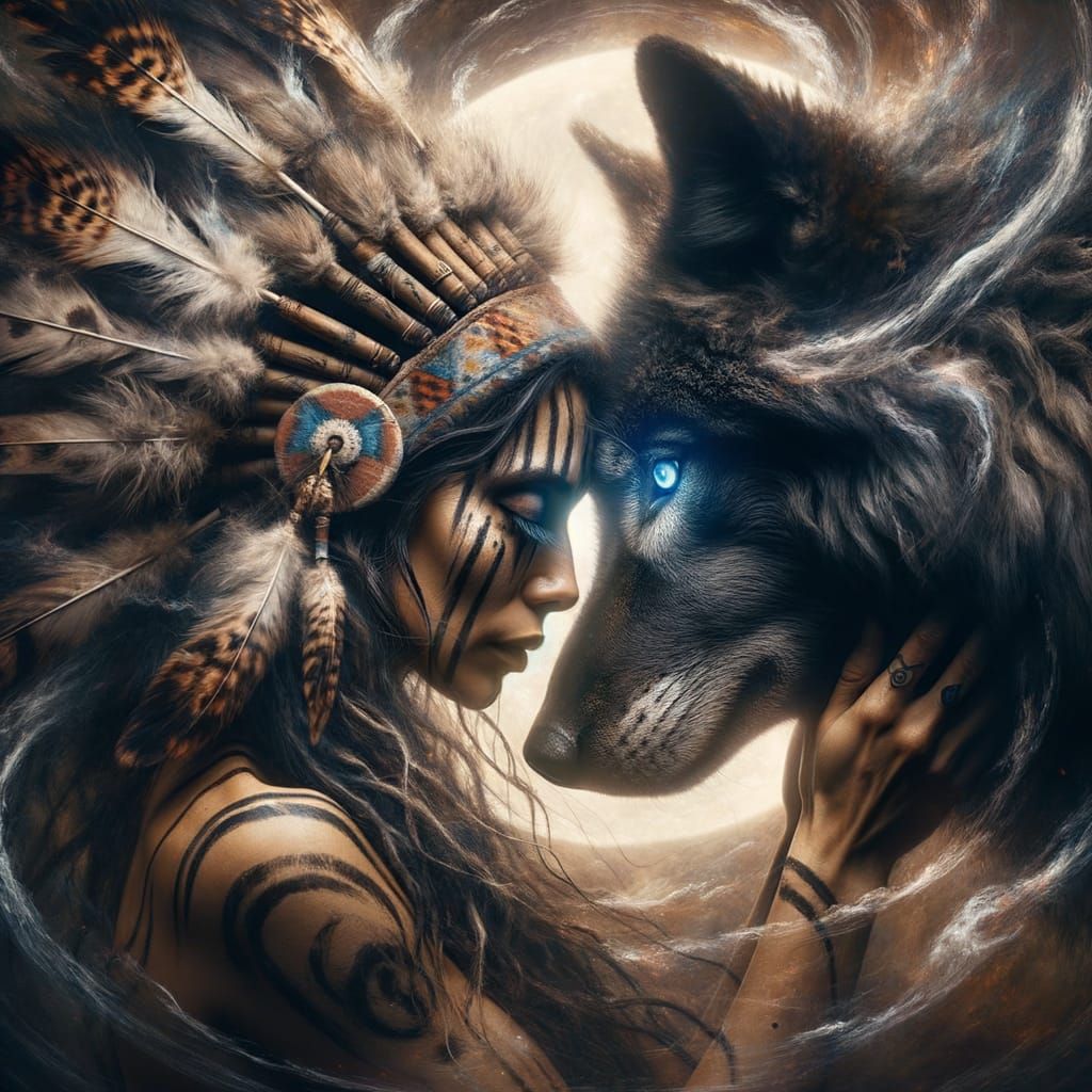 Whispers of the Ancients: The Sacred Bond  by @Moonlight Designs