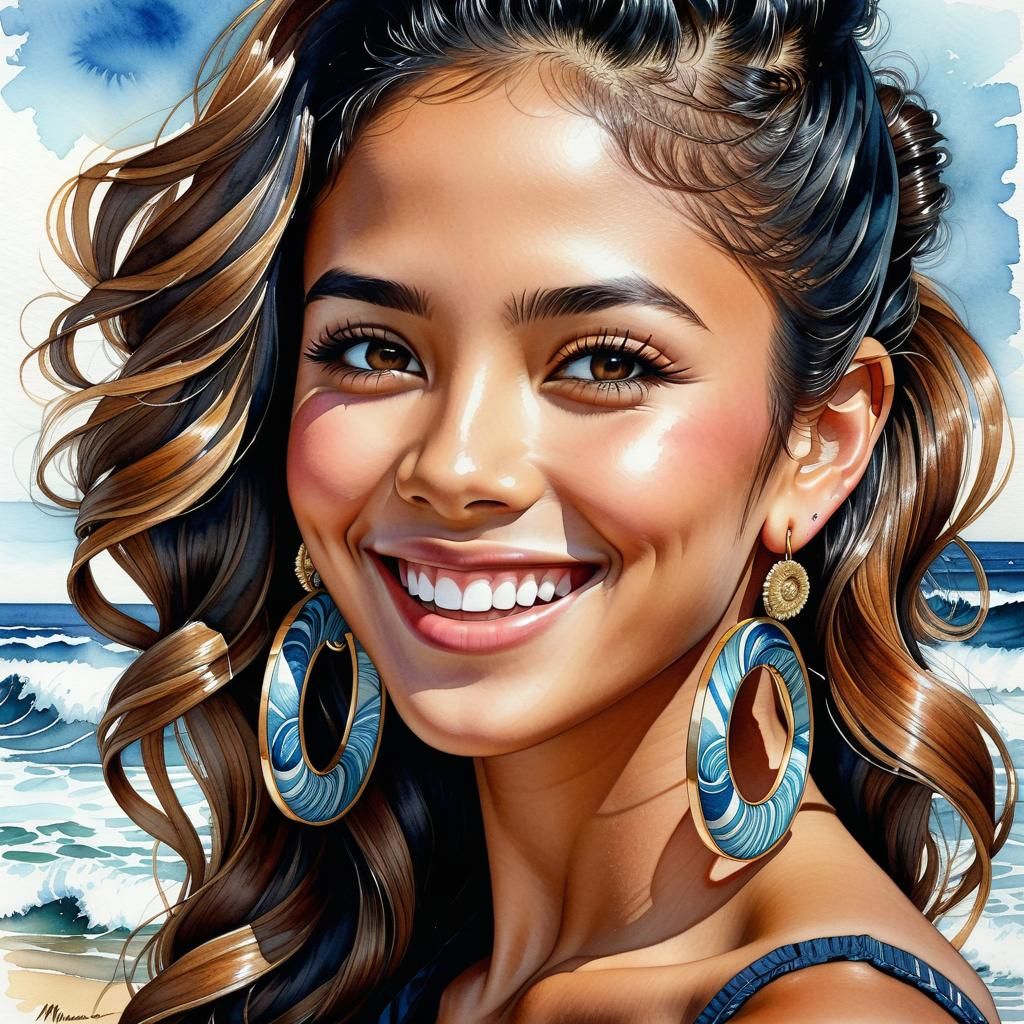 Latina beauty