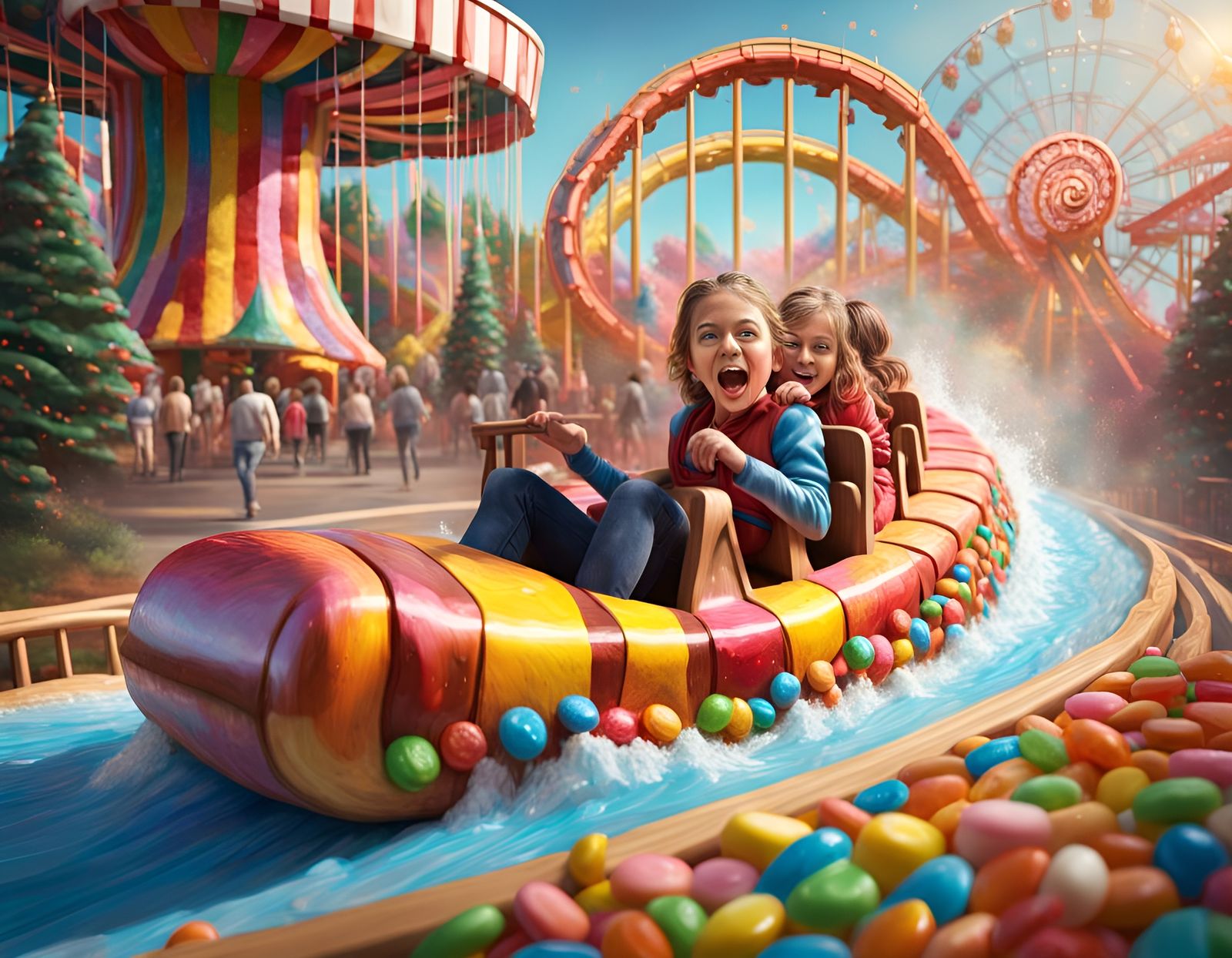 Candy Land Amusement Park